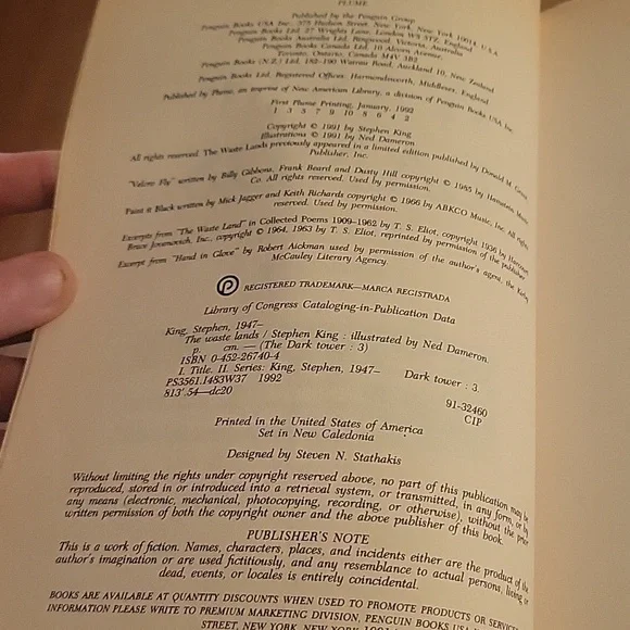 Stephek King THE WASTELANDS & WOLVES OF THE CALLA Set of 2 Books. - Picture 7 of 10